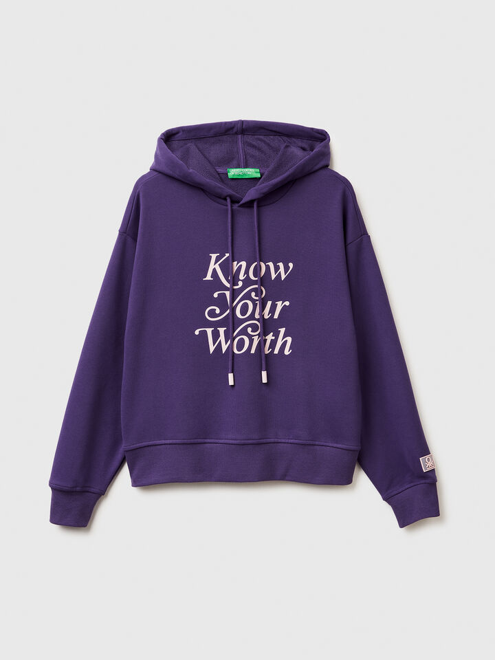 SWEATER W/HOOD Women image number 5